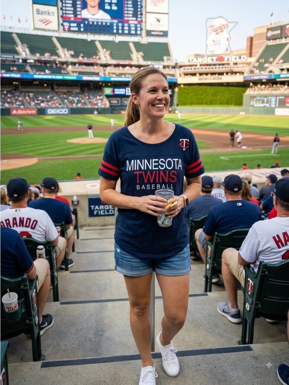 MLB Genuine Merchandise by Campus Lifestyle Minnesota Twins Baseball Tee